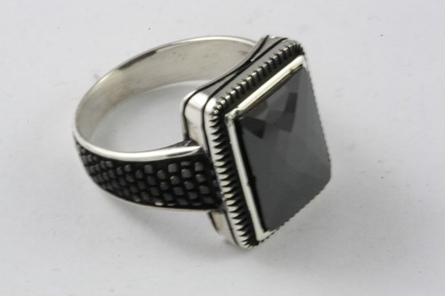 Herrenring onyx siegelring - onyx,