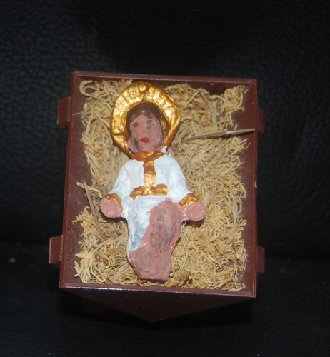 Alte krippenfigur krippe mit - alte,