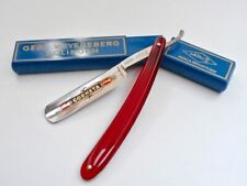 Rasiermesser Solingen WEYERSBERG 5/8" Corneta Red SUPER Straight Razor SOLINGEN!