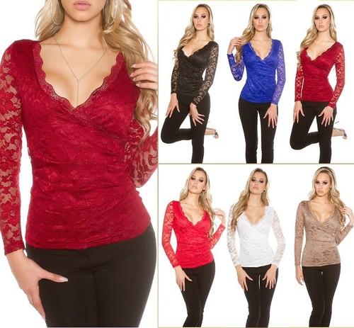 Sexy koucla langarmshirt shirt - koucla,