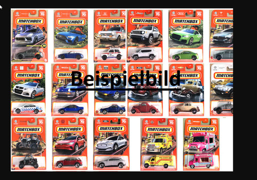 Matchbox germay long card - matchbox,