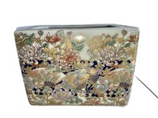 Blumentopf Meandermuster Asia