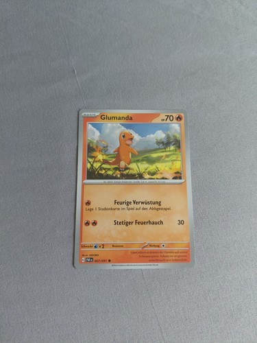 Pokémon karte glumanda - pokémon,