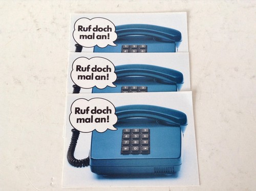 Postkarte ruf doch mal - 3, „ruf