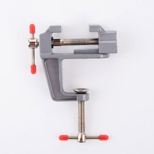 Mini klein Modelbau Schraubstock Tischschraubstock Werkbank Alu Clamp