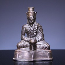 Bronze statue hermit sage - statue, a