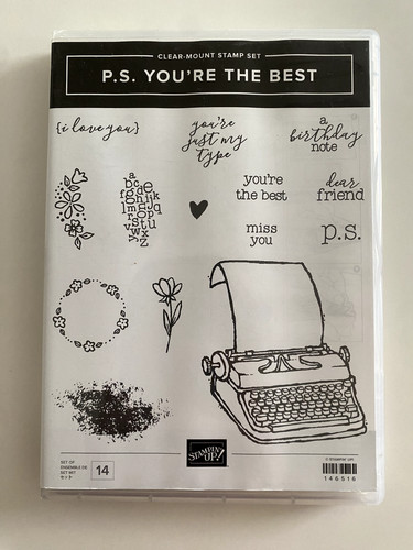 Stampin stempelset p s - stampin'up!,