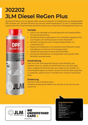 250ml jlm dpf regeneration - 1x,