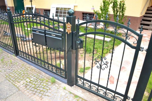 Schmiedeeiserne metallzaun - schmiedeeiserne,
