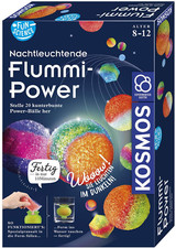 KOSMOS 654108 Fun Science Nachtleuchtende Flummi-Power Experimentierset 9 Farben