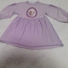 Kleid 122 128 Mädchen Lila