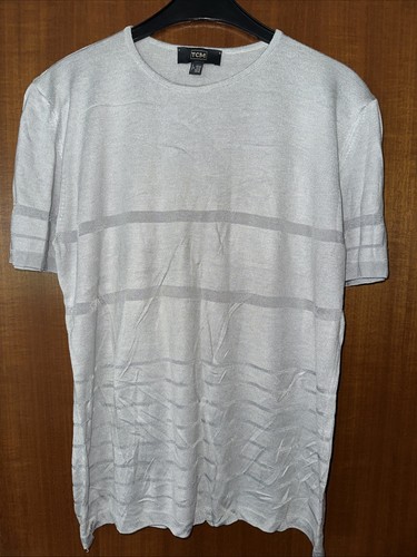 Tcm strickshirt silber 42 - strickshirt,