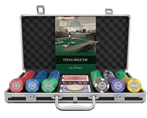 Poker koffer mit 300 clay - poker,