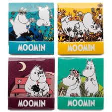 Moomin Nagelfeilen-Set, 6 Mini-Feilen im Streichholzbriefchen