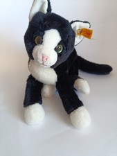 Vintage Steiff Cat Mimmi Black