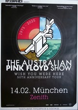 AUSTRALIEN PINK FLOYD - 2025 - In Concert - Wish You...Tour - Poster - München