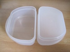 TUPPERWARE  kleines Frischekabinett Ergänzung,   2  hohe  Behälter