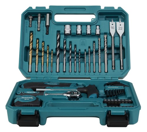 Makita werkzeugset tlg - makita, 60-tlg
