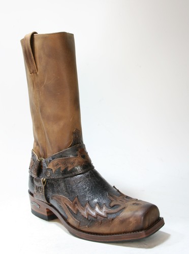 15495 sendra bikerboots blues - bikerboots,