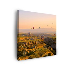 Leinwand-Bilder: Natur Ballons und Sonnenuntergang, Größe: 40x30 bis 120x80 cm