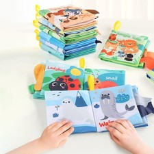 6 Stück weiche Babybücher