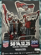 Ansetzungsplakat FSV Zwickau-
