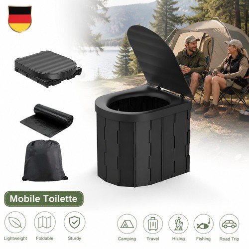 Campingtoilette faltbar mobile - faltbar,