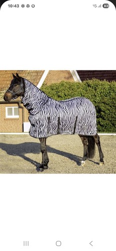 Hkm fliegendecke zebra - hkm, mit