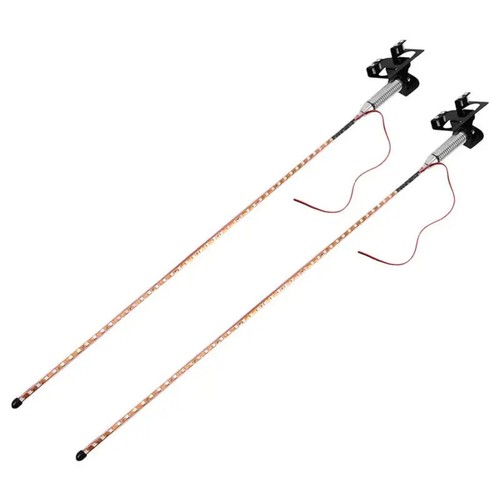 2pcs 8ft led whip lights - whip,
