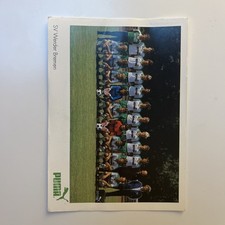 SV Werder Bremen puma Mannschaftskarte 1982/683 