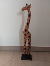 Holz Giraffe 60 cm Deko