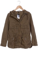 H&M Mantel Damen Jacke Parka Gr. S Baumwolle Grün #14l36jn