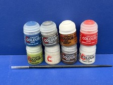 8 Farben + Pinsel für Warhammer