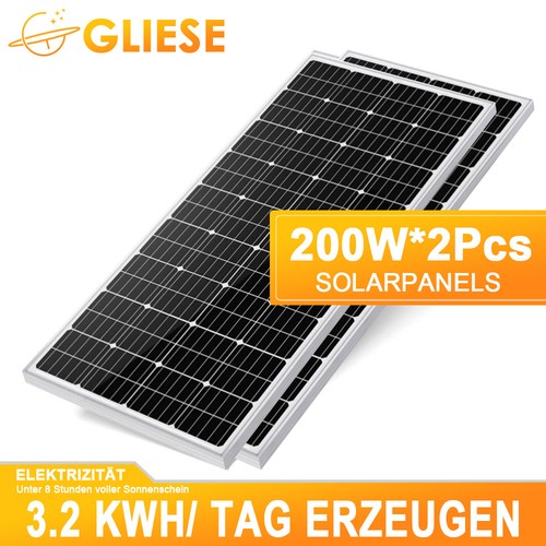 400w solarmodul solarpanel 12v - solarmodul,