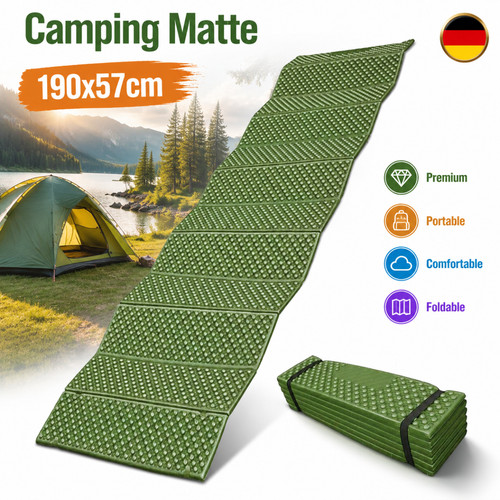 Isomatte faltbar xpe 190x57cm - faltbar,