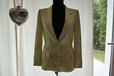 ESCADA Couture eleganter, klassischer Seidenblazer Gr.36/38 NEU