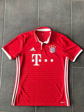 FC Bayern München Fußball Trikot adidas,  Rot, Weiß, Gr. M, Rekordmeister
