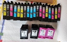 4 leere Originale HP 305 und