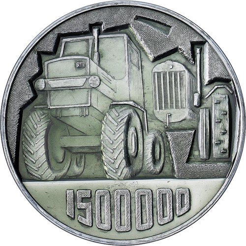 Russland medaille tractor - medaille,,
