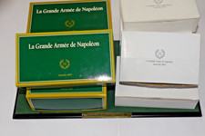 Konvolut 8x La Grande Armee De Napoleon Austerlitz 1805 Zinnfiguren + 1 Platte