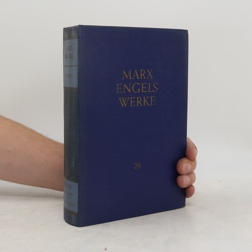 Marx engels werke band - marx-engels-werke, 28 