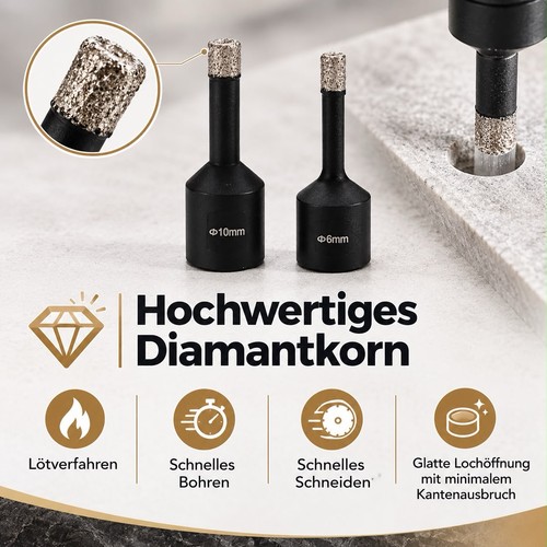M14 diamantbohrer 10 mm - m14, /
