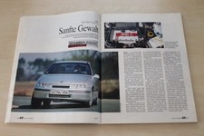Auto Motor Sport AMS 09/1992 Opel Calibra Turbo 4x4 mit 204PS im TEST auf 4 Seit