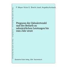 Prognose der Zahnärztezahl