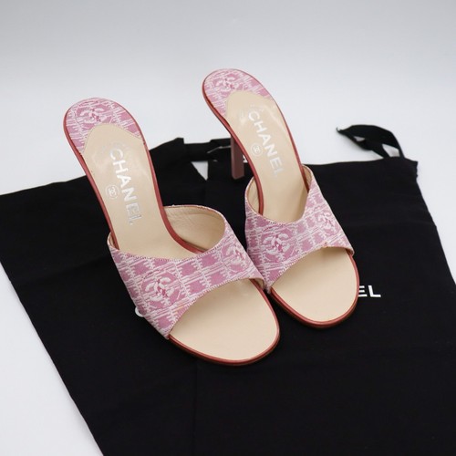 Chanel mules vintage logo - vintage, cc