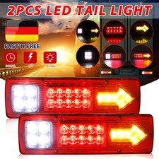 2X LED Rücklicht Rückleuchten PKW-Anhänger Wohnwagen Leuchte Blinklicht 12V