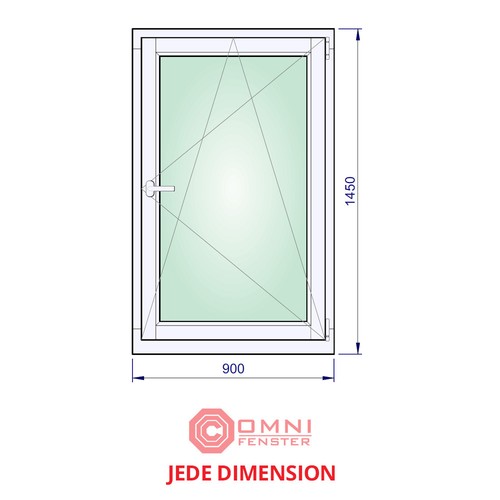 Holz fenster 900 1450 aus - 900, mm
