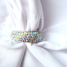 Edelstahl Ring mit Multicolor