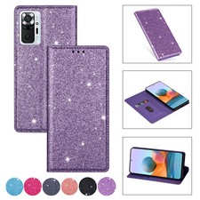 Glitzer Klapp HandyHülle Für