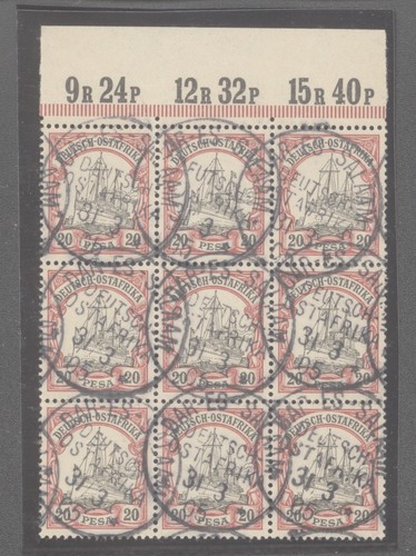 Deutsch ostafrika im 9er - deutsch-ostafrika,nr.16,